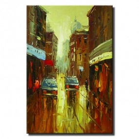 Tranh in Canvas sơn dầu